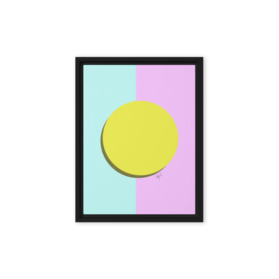 Equal Pay, give me what you owe me framed canvas
