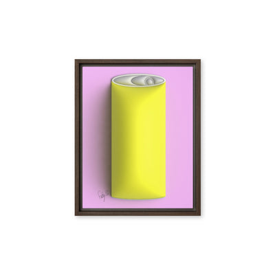 Fun soda 3D framed canvas