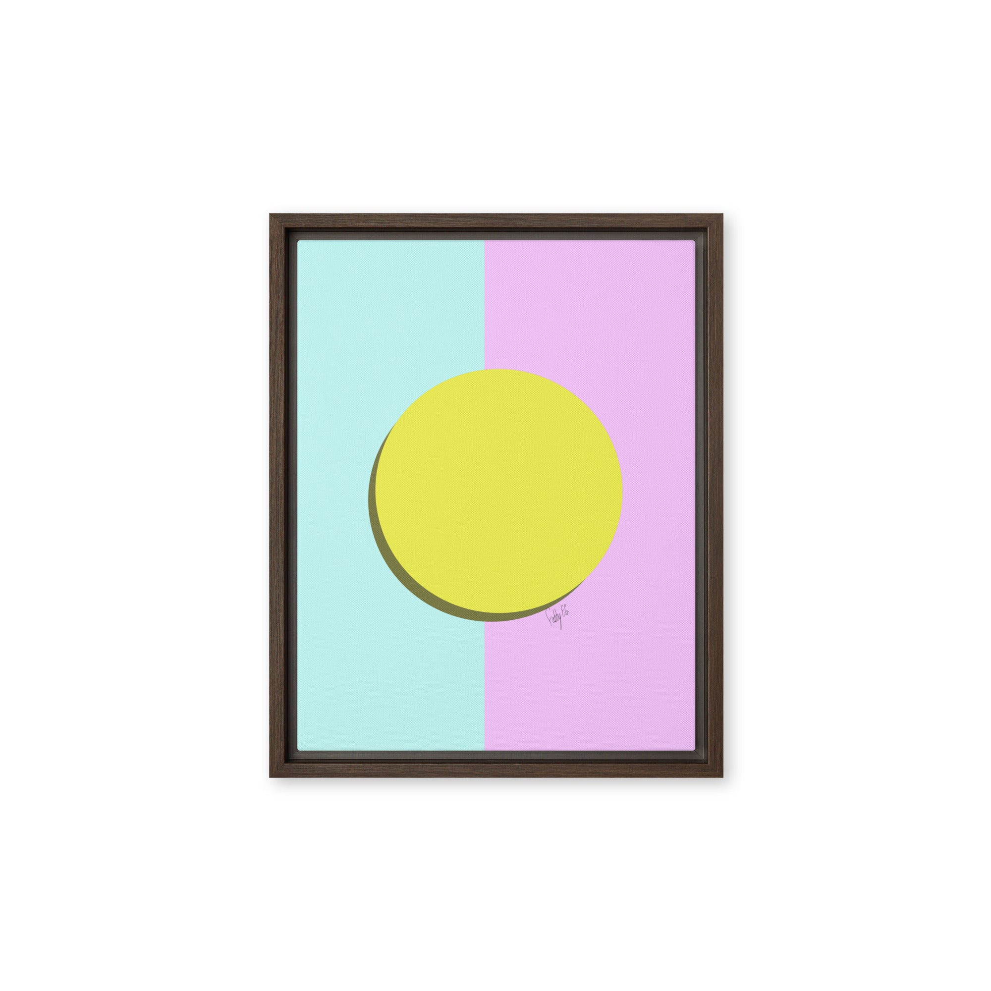 Equal Pay, give me what you owe me framed canvas