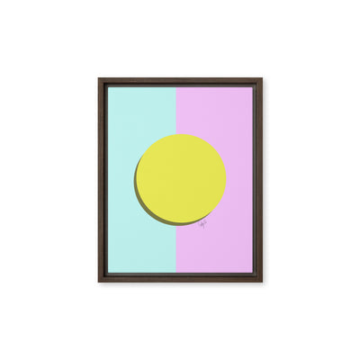 Equal Pay, give me what you owe me framed canvas