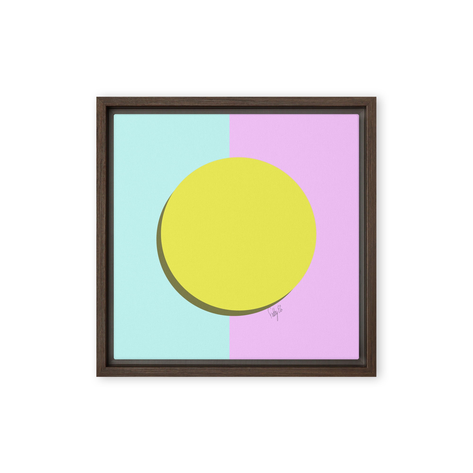 Equal Pay, give me what you owe me framed canvas