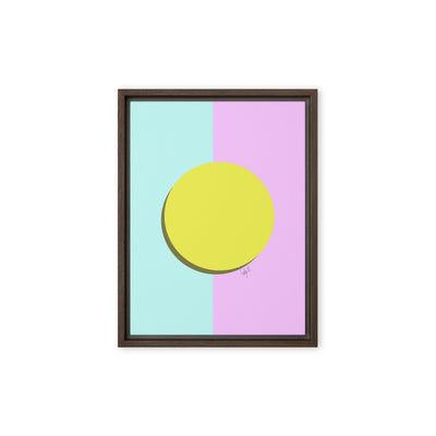Equal Pay, give me what you owe me framed canvas