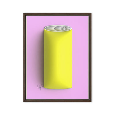 Fun soda 3D framed canvas