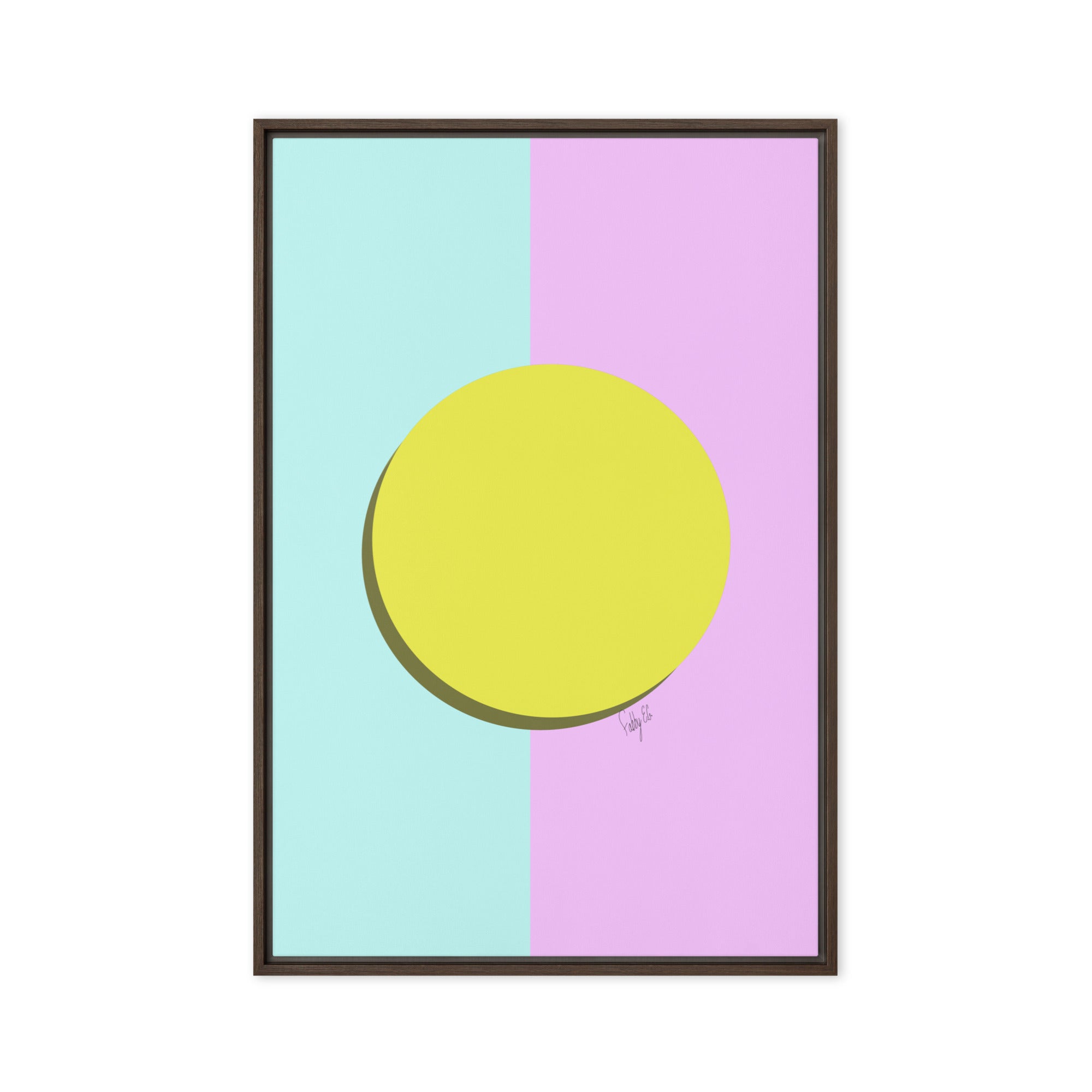 Equal Pay, give me what you owe me framed canvas