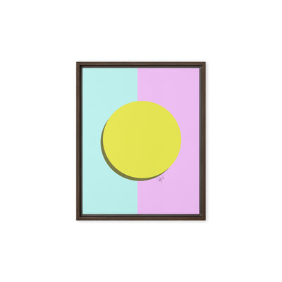 Equal Pay, give me what you owe me framed canvas