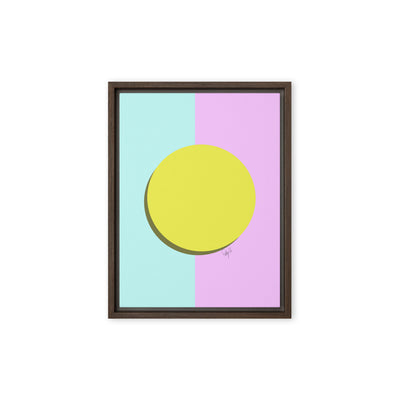 Equal Pay, give me what you owe me framed canvas