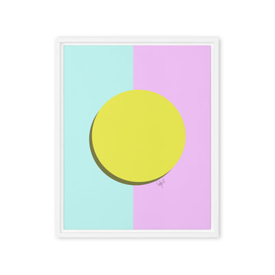 Equal Pay, give me what you owe me framed canvas
