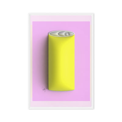 Fun soda 3D framed canvas