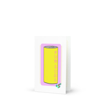 Fun soda 2D, Greeting Card