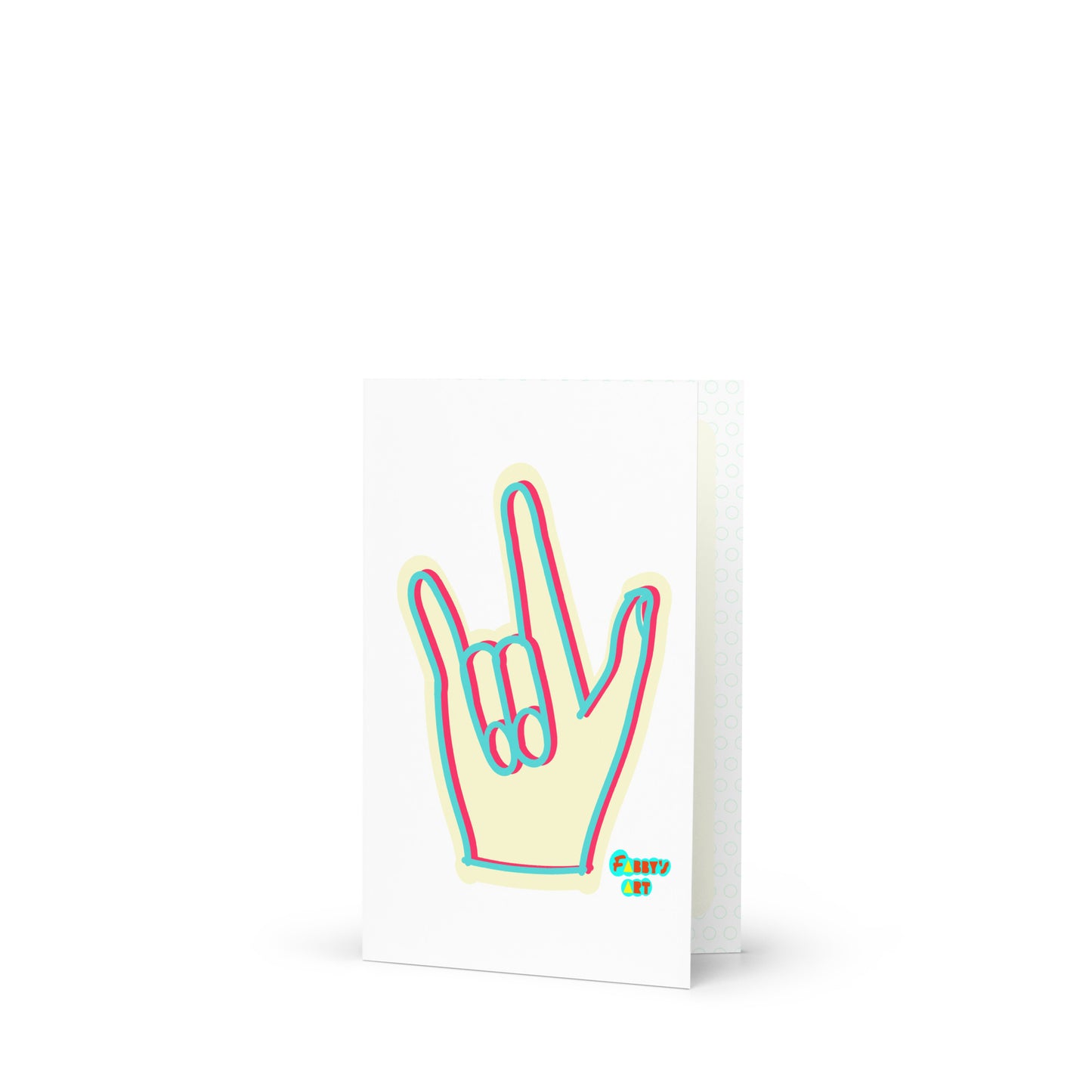 I love you sign language, Greeting Card