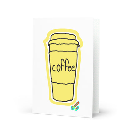 Coffee, Greeting Card