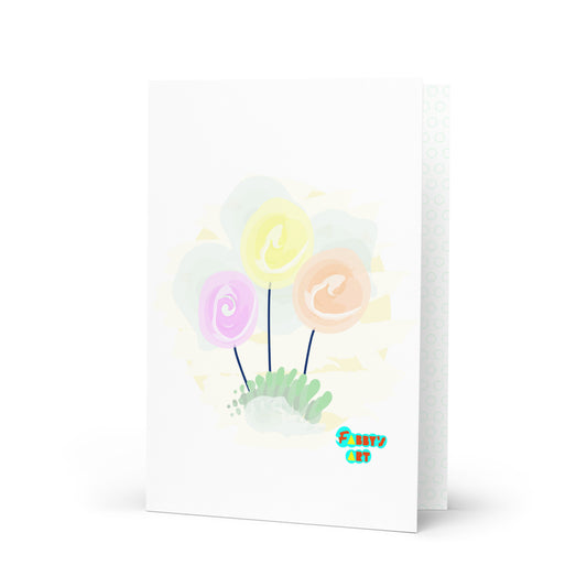 Women’s day flowers, Greeting Card