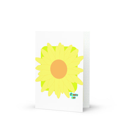 Sunflower, Greeting Card