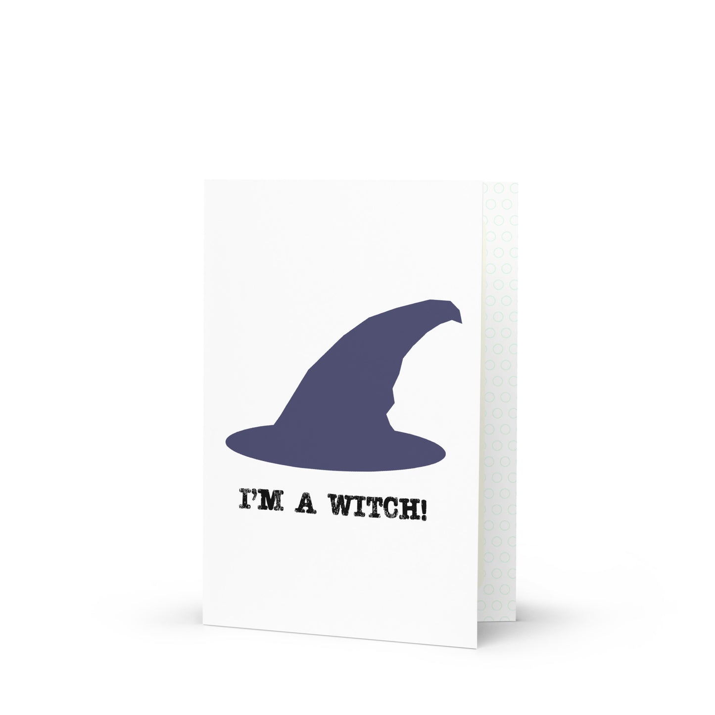 I’m a witch!, Greeting Card