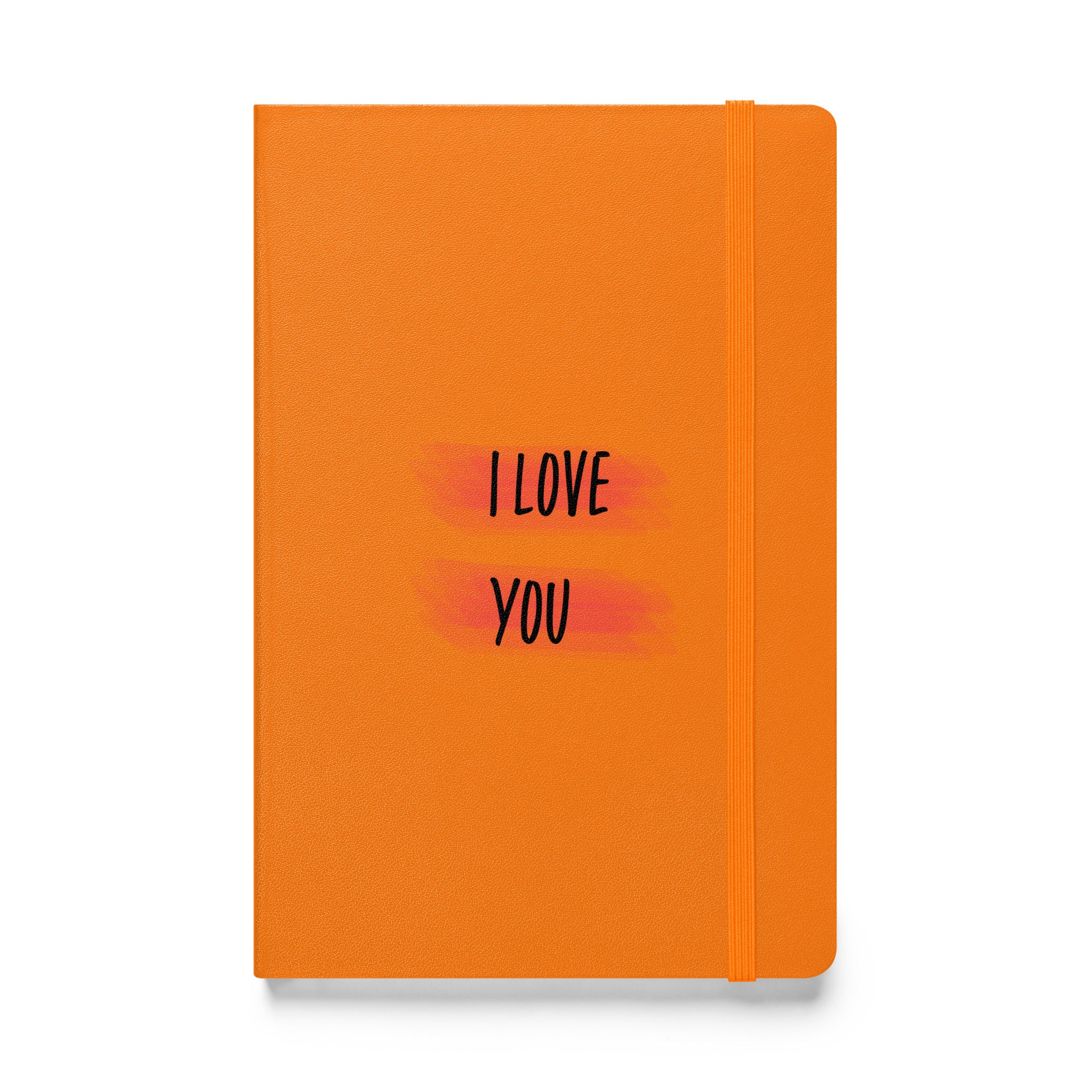 I love you Hardcover bound notebook