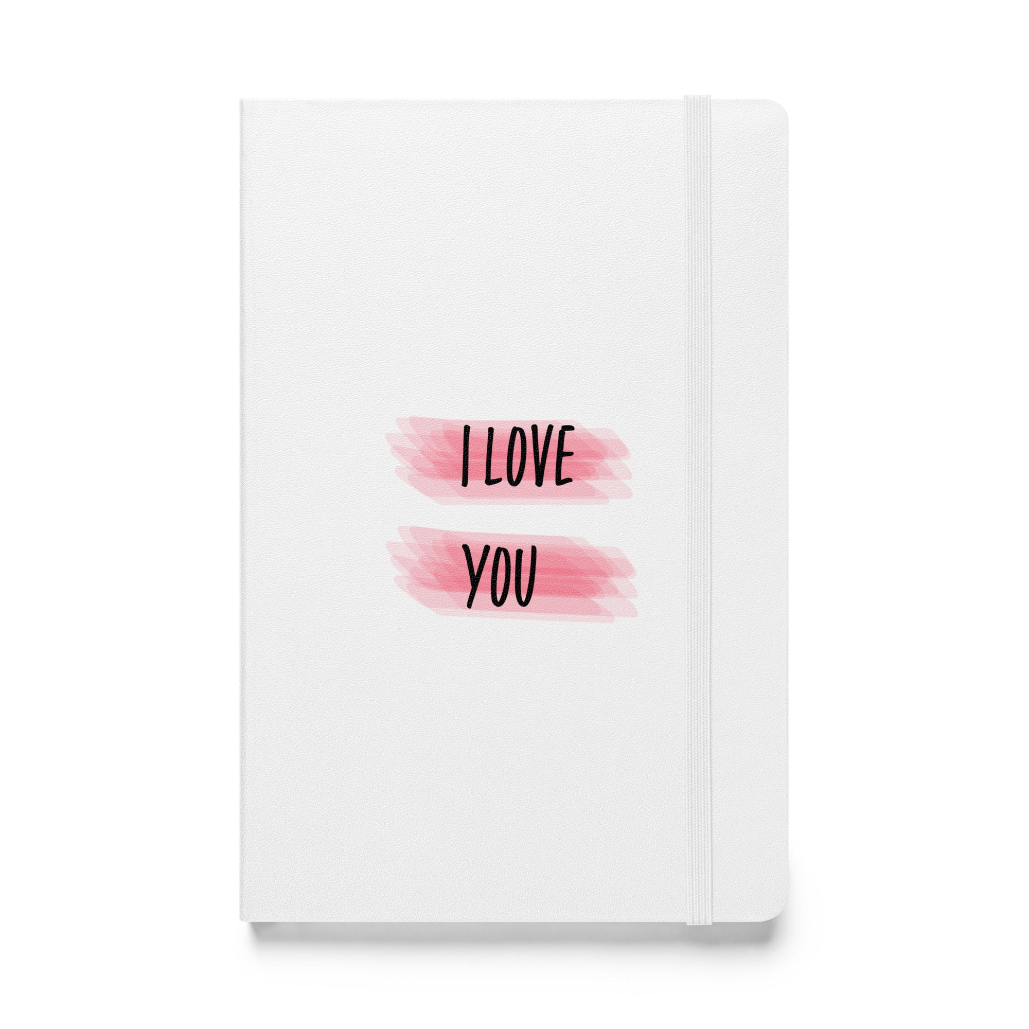 I love you Hardcover bound notebook