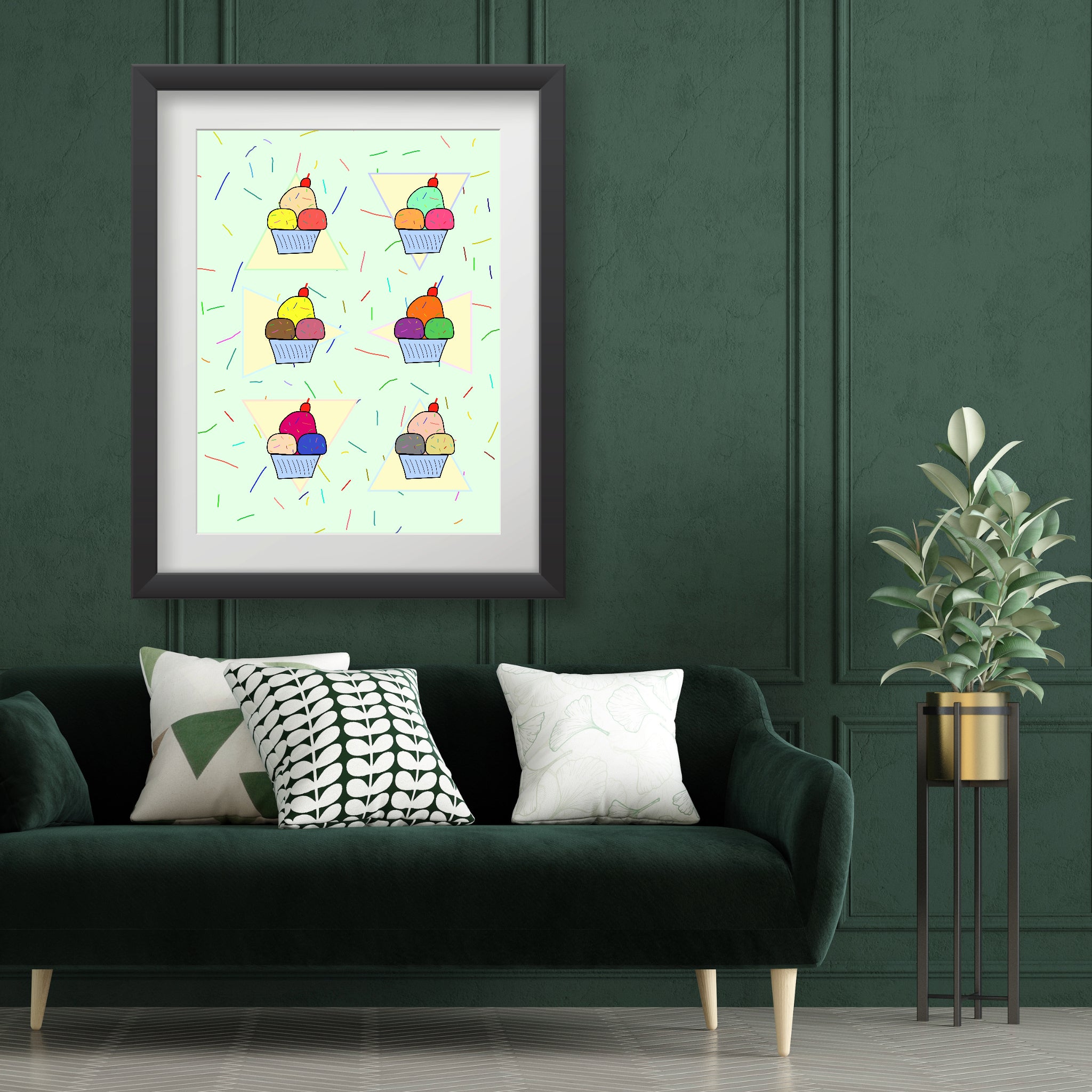 Ice Cream Time Poster