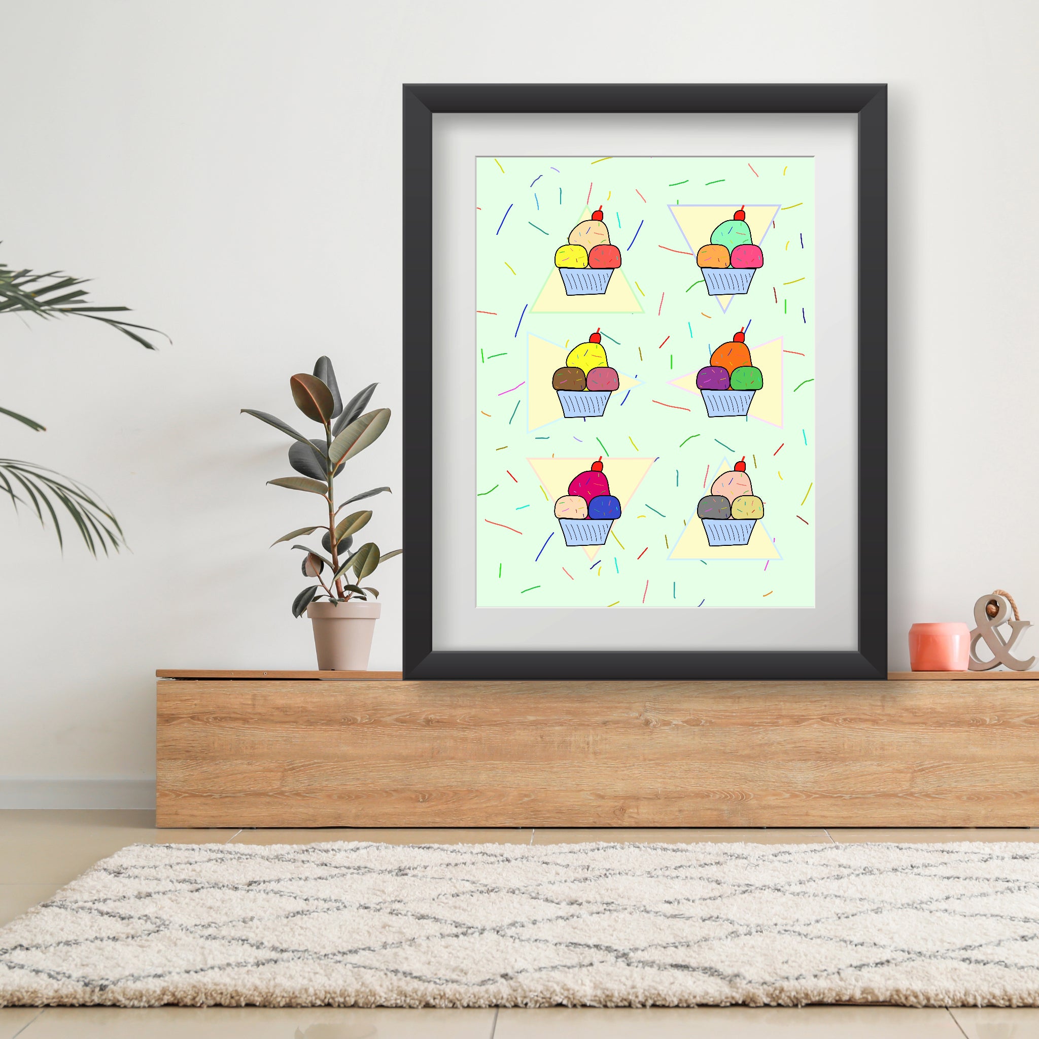 Ice Cream Time Poster