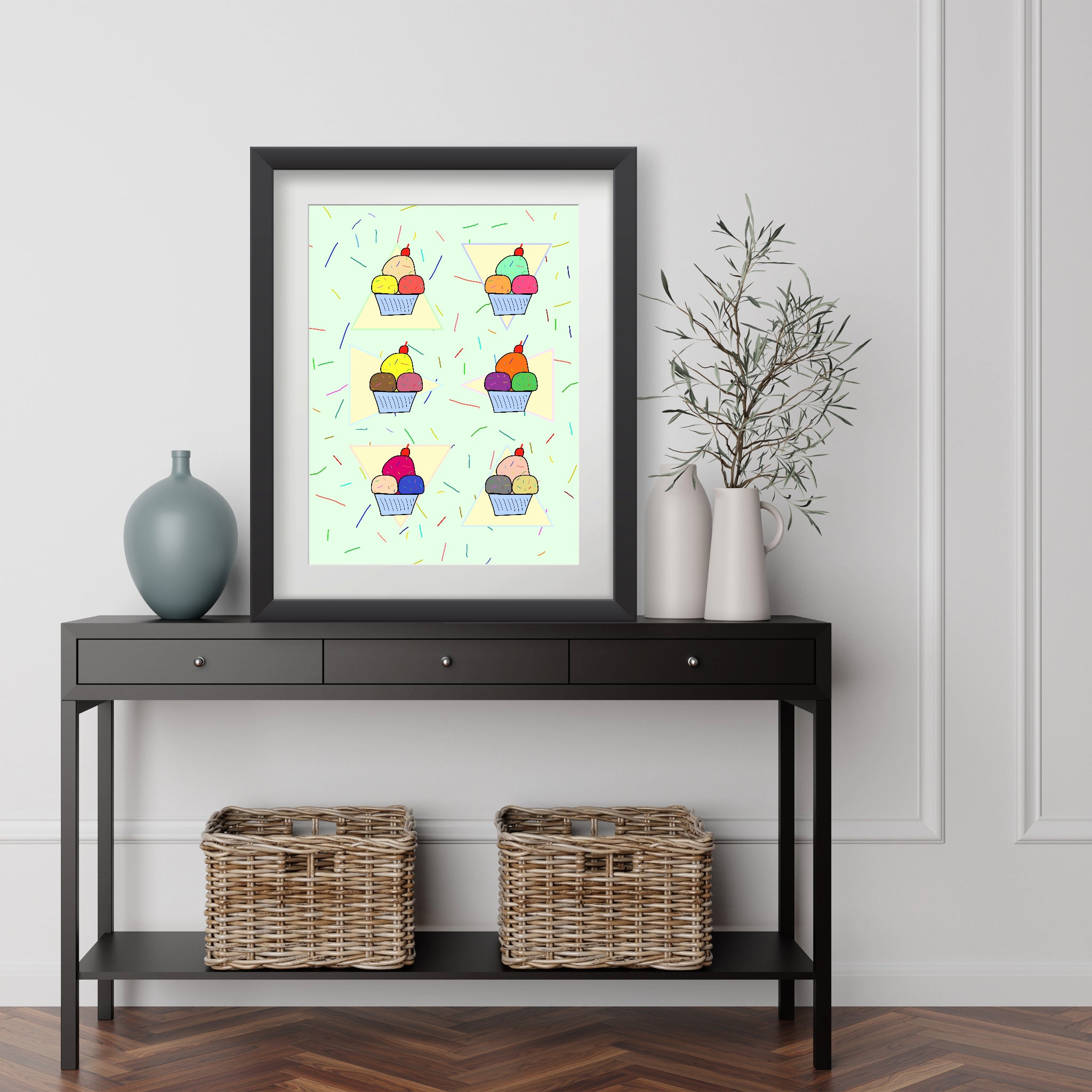 Ice Cream Time Poster