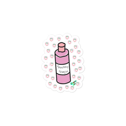 Strawberry shampoo, Kiss-Cut Sticker