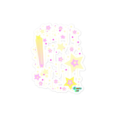 Yellow stars, Kiss-Cut Sticker