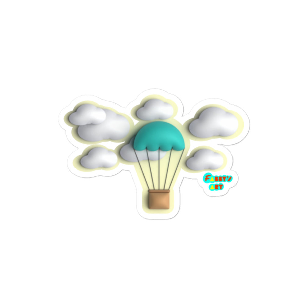 Air ballon, Kiss-Cut Sticker