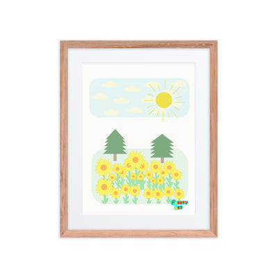 Peace day, Framed poster with Mat