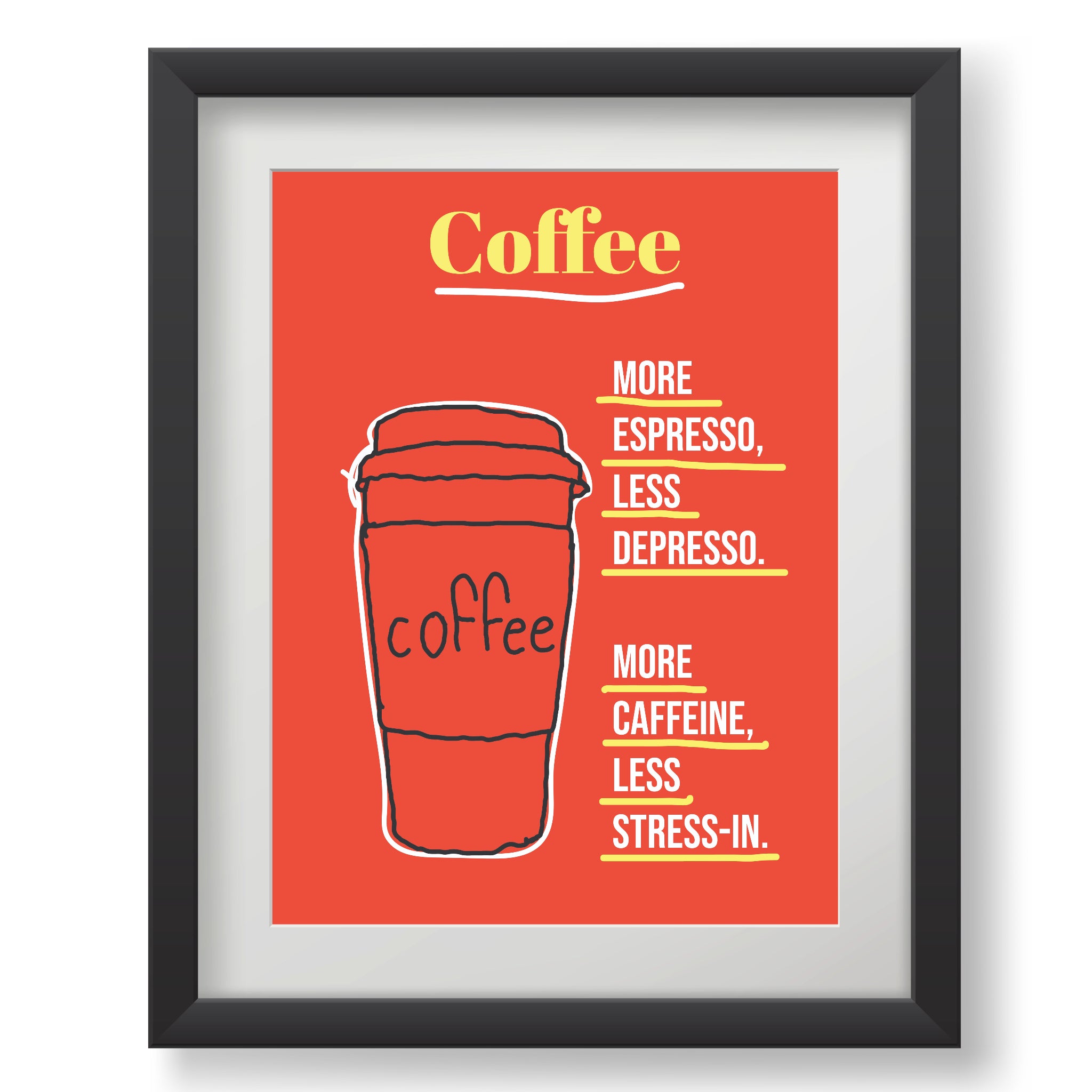 More Espresso Poster