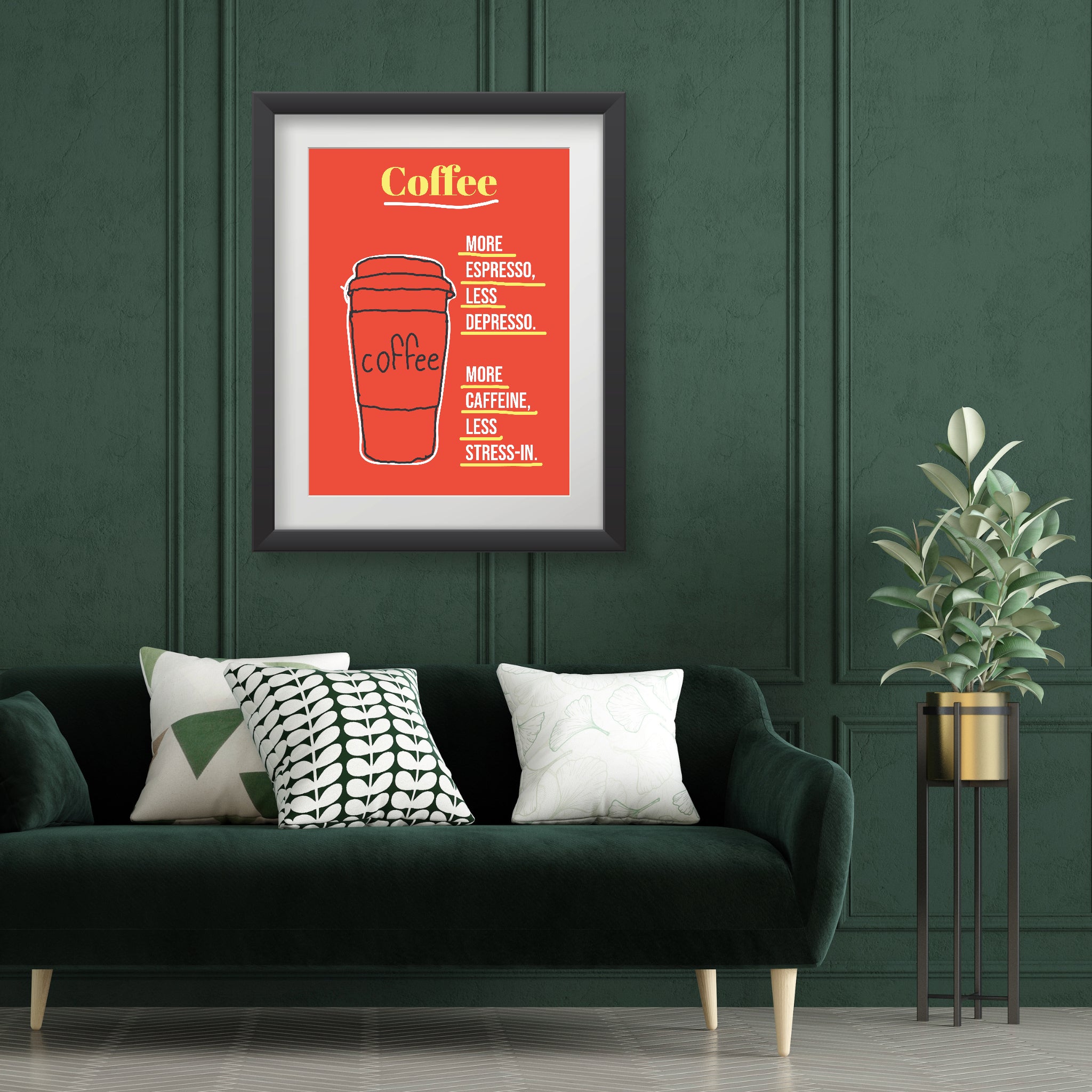 More Espresso Poster