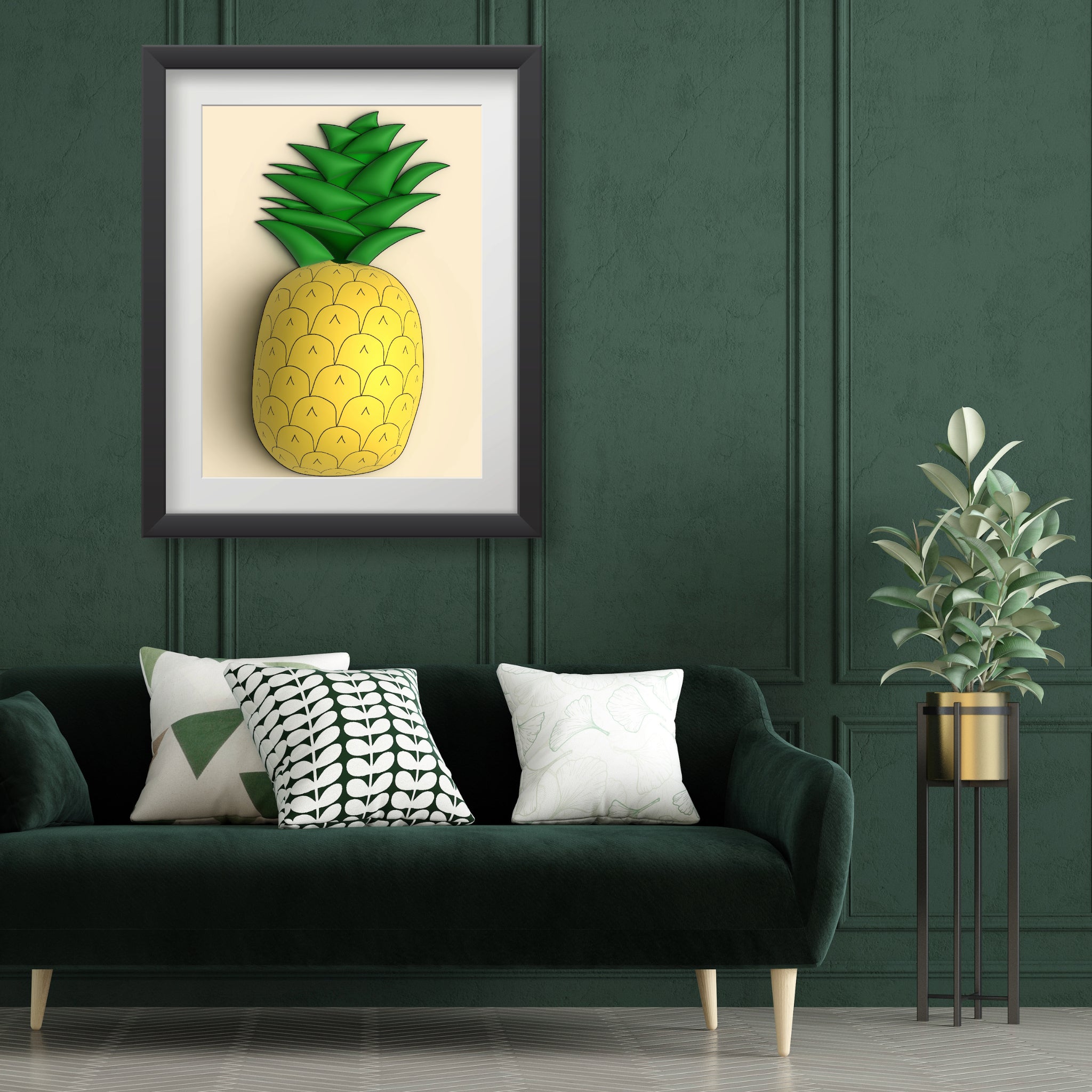 Pineapple (3D) Poster