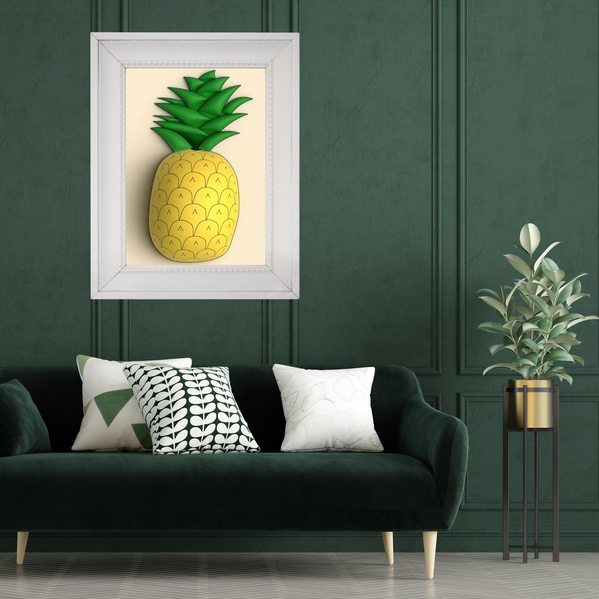 Pineapple (3D) Poster