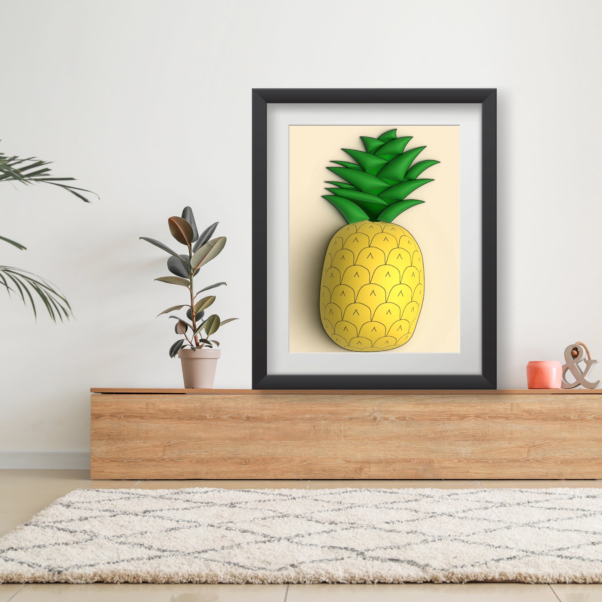Pineapple (3D) Poster
