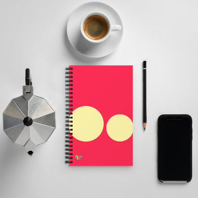 This escalated quickly pink spiral notebook