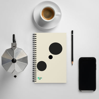 Type A dots spiral notebook