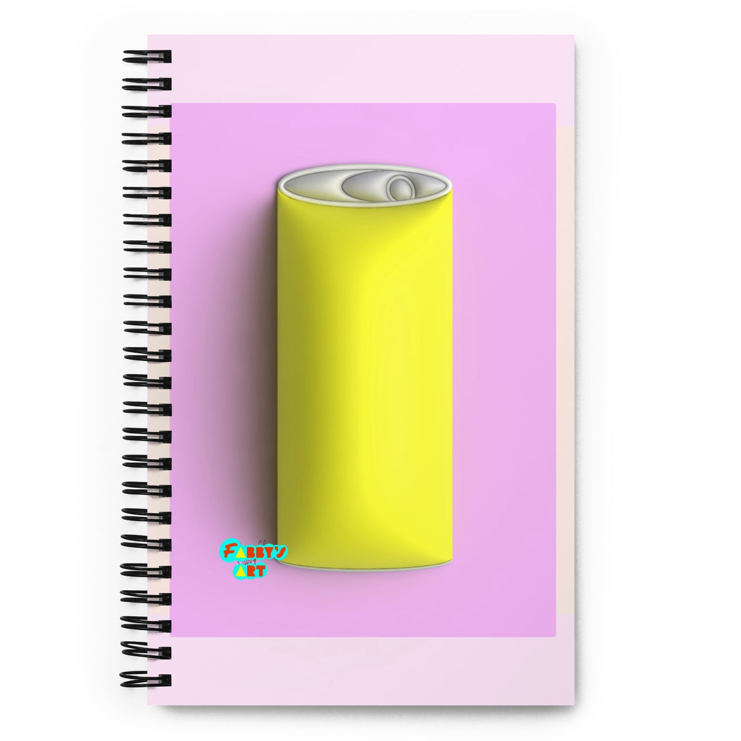 Fun soda 3D spiral notebook