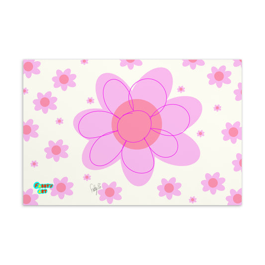 Pink Flower postcard