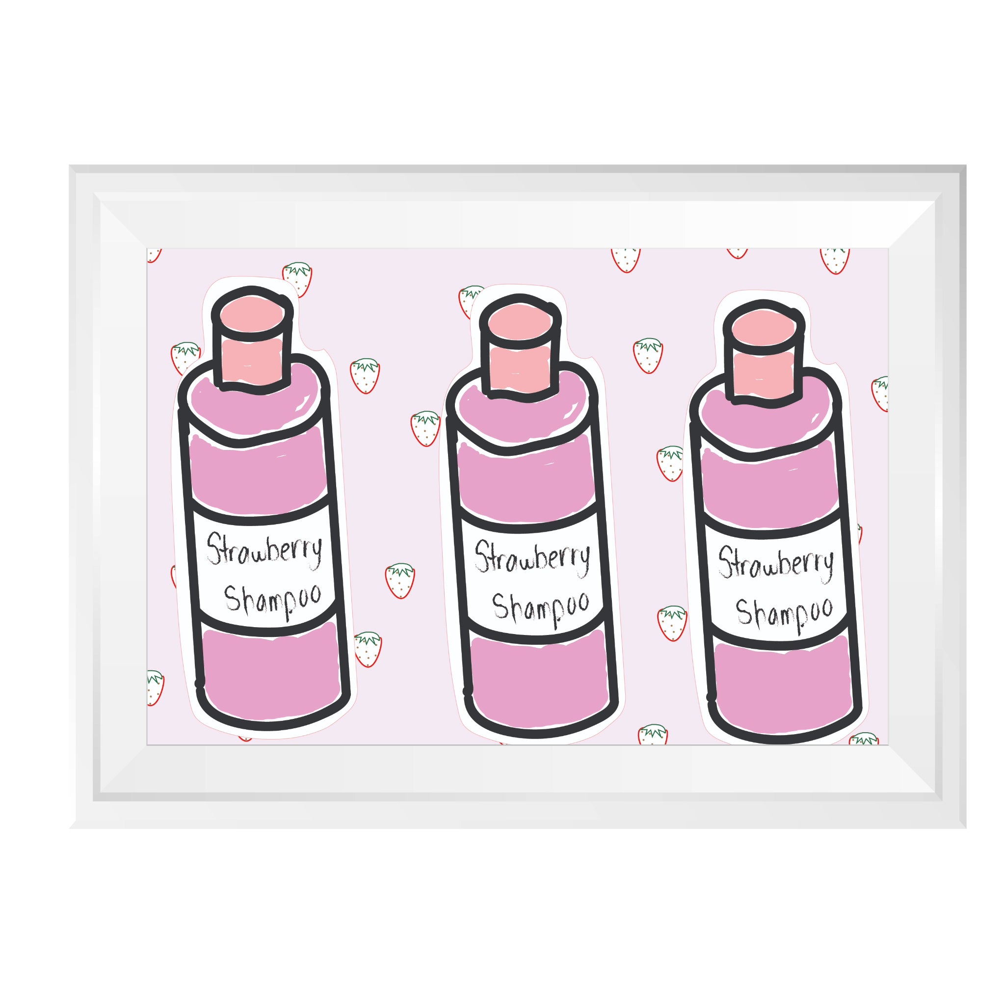 Strawberry Shampoo Poster