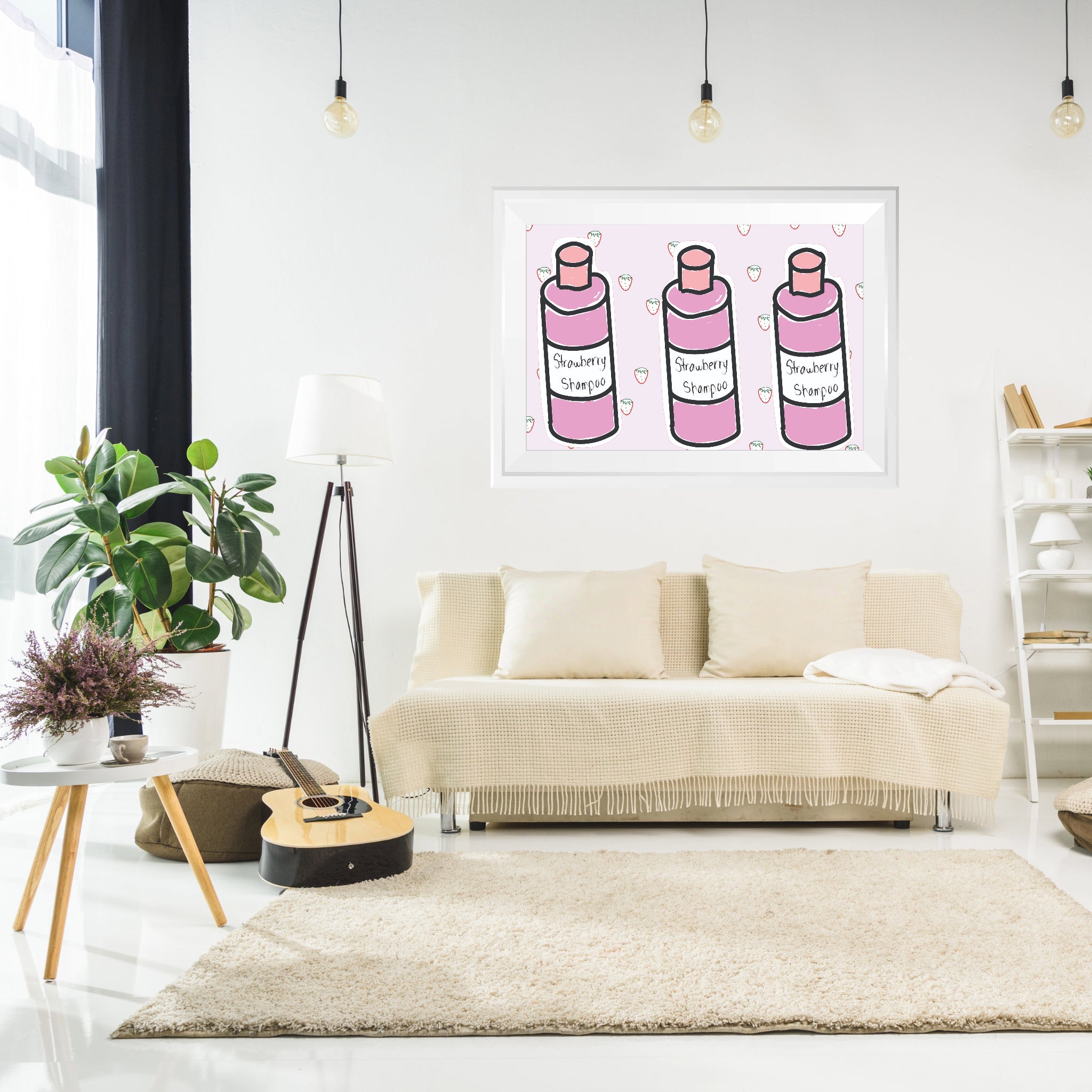 Strawberry Shampoo Poster
