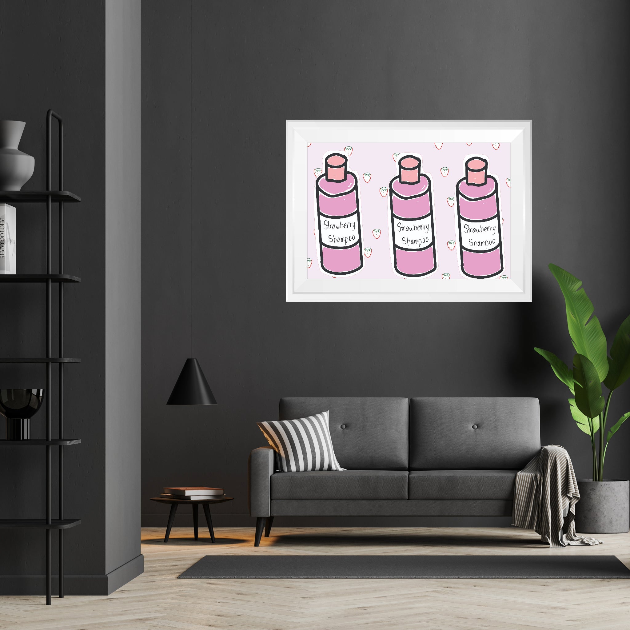 Strawberry Shampoo Poster