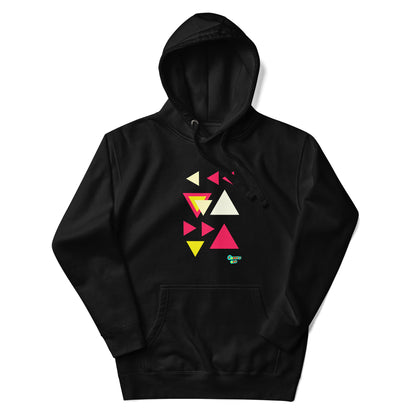 Triangular petals Unisex premium hoodie