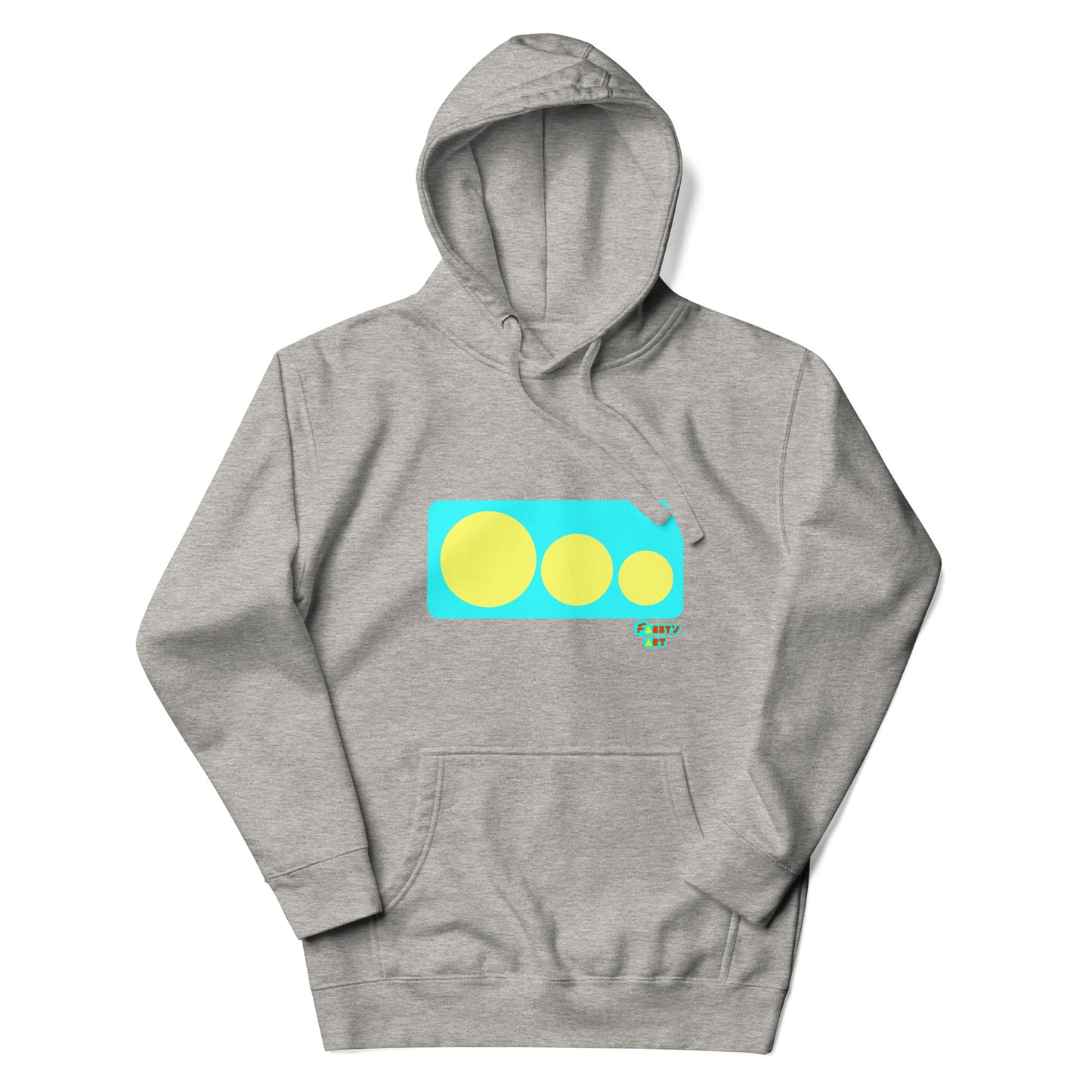 This escalated quickly cyan blue Unisex premium hoodie