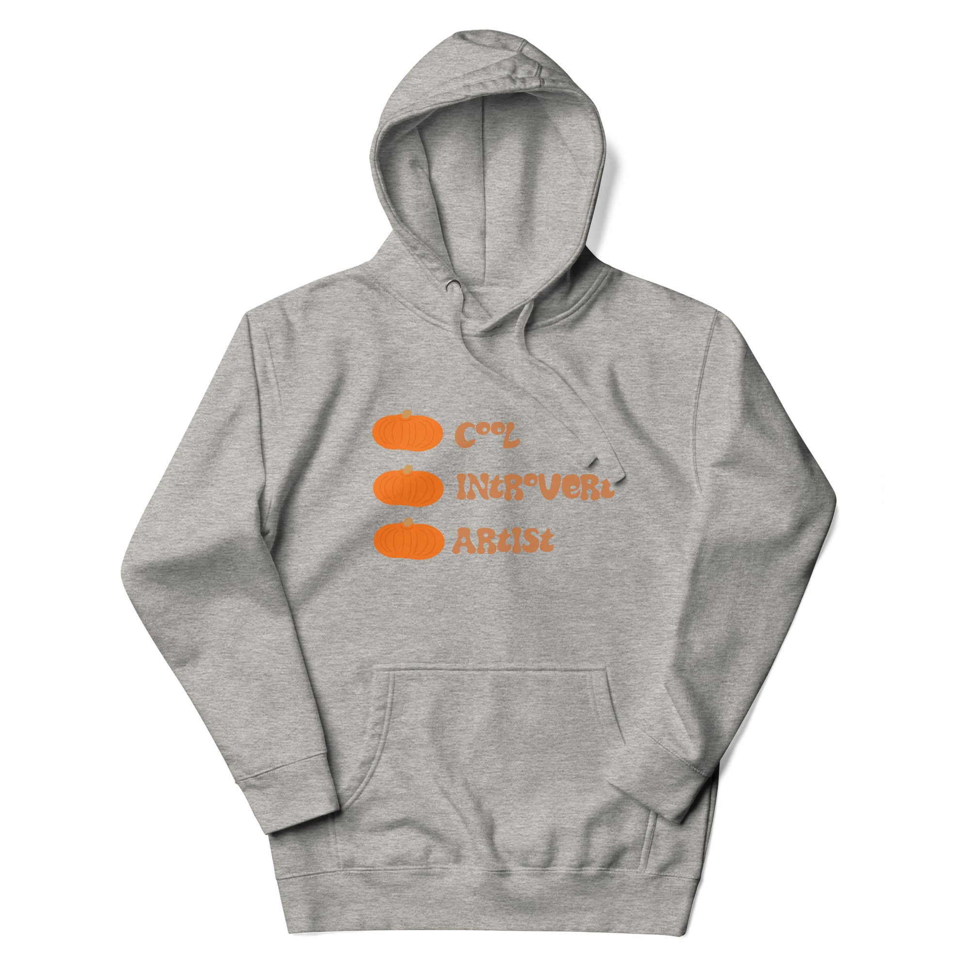 Cool introvert artist, Unisex Premium Hoodie