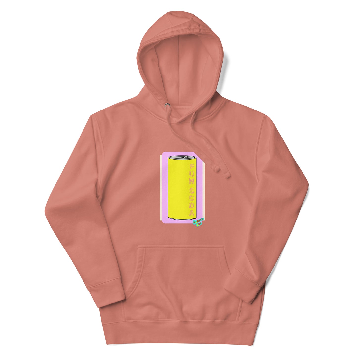 Fun soda 2D Unisex premium hoodie