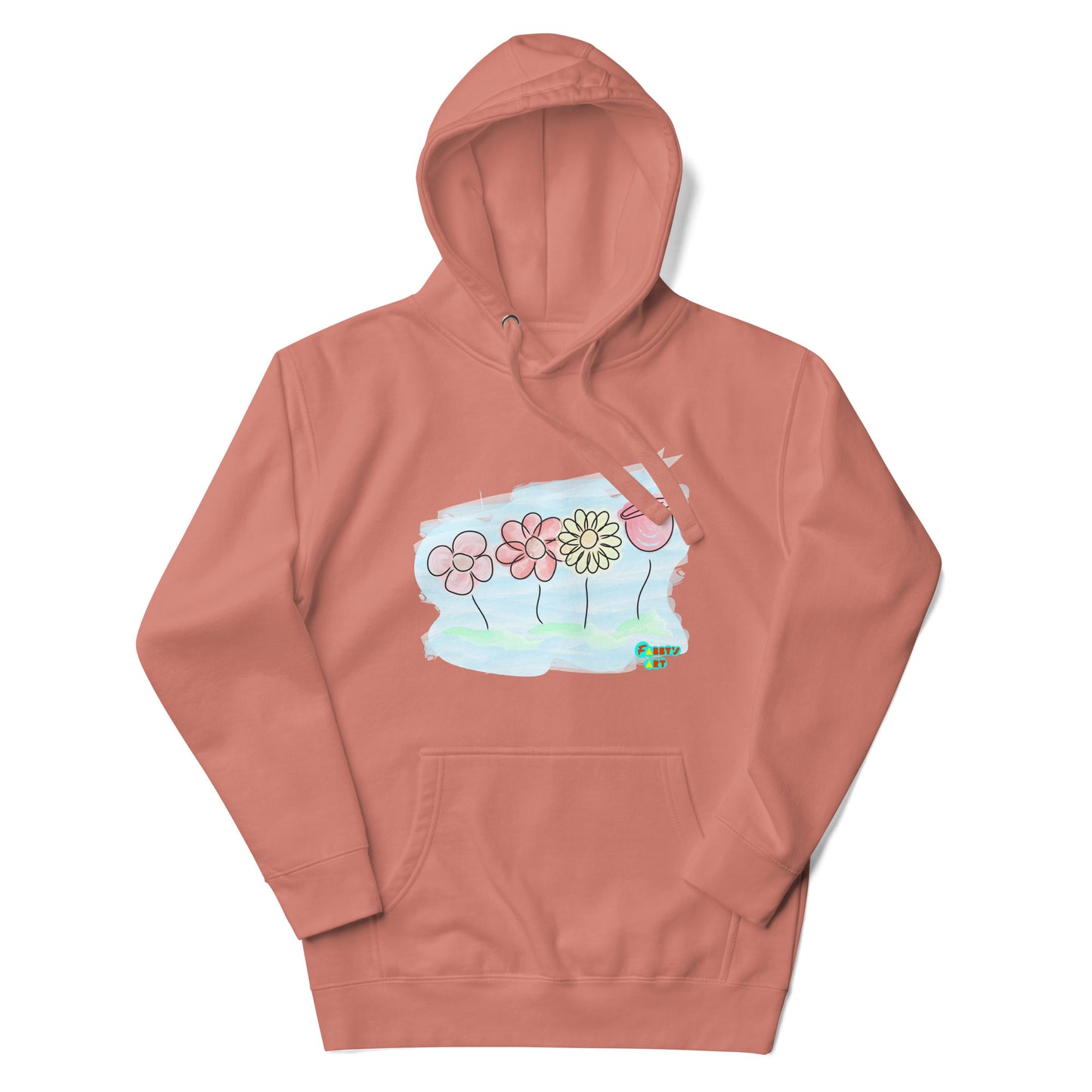 Buying myself four flowers Unisex premium hoodie