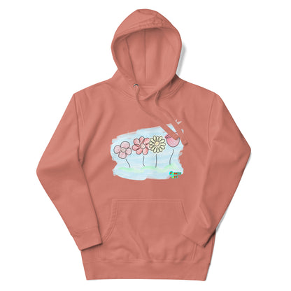 Buying myself four flowers Unisex premium hoodie