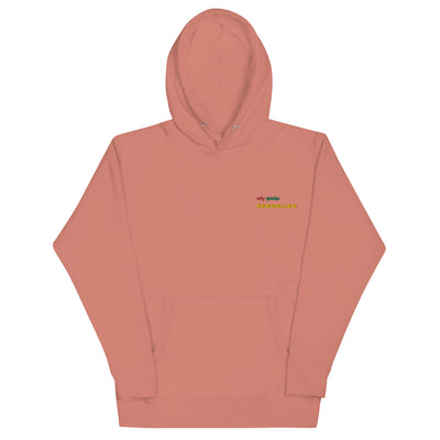 Only Speako Spanglish, Embroidery Unisex Premium Hoodie