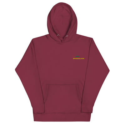 Only Speako Spanglish, Embroidery Unisex Premium Hoodie