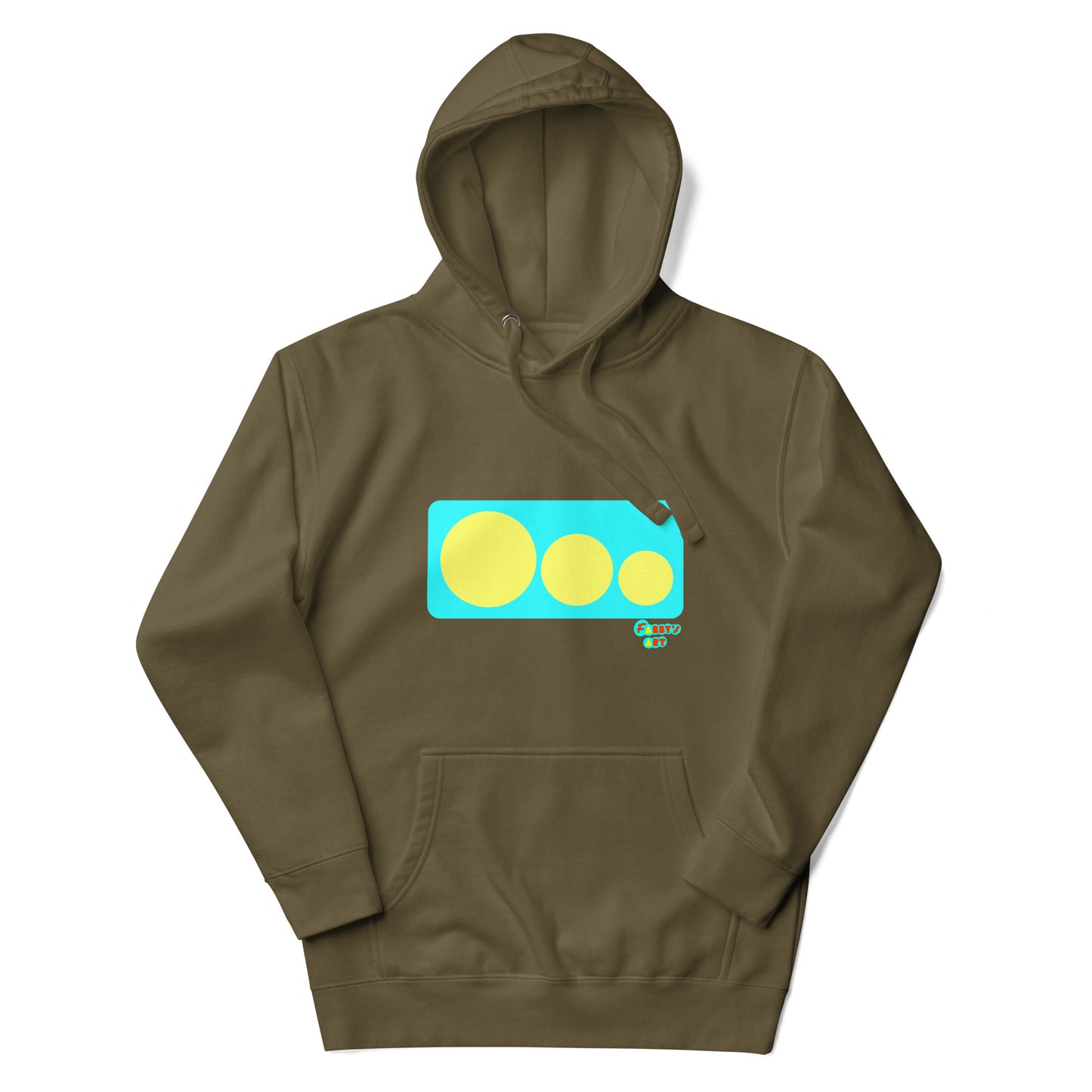 This escalated quickly cyan blue Unisex premium hoodie