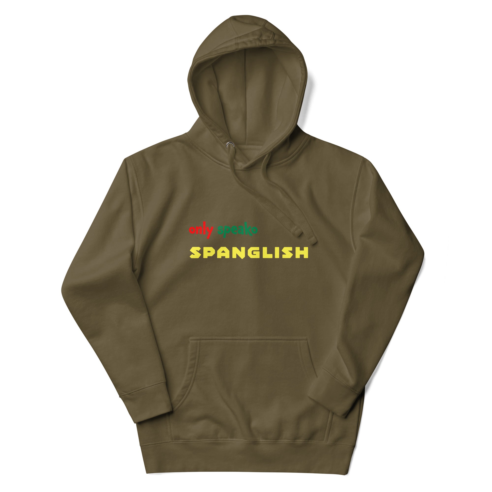 Only Speako Spanglish, Unisex Premium Hoodie