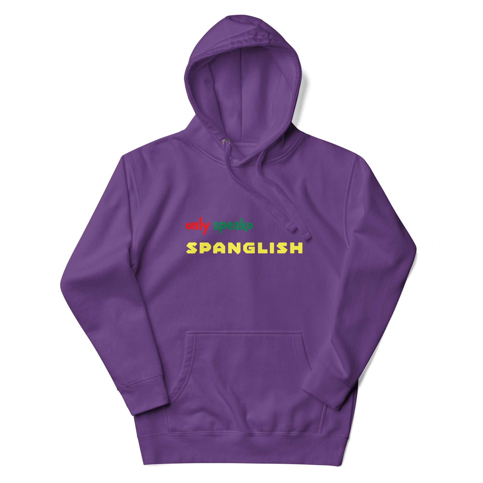 Only Speako Spanglish, Unisex Premium Hoodie